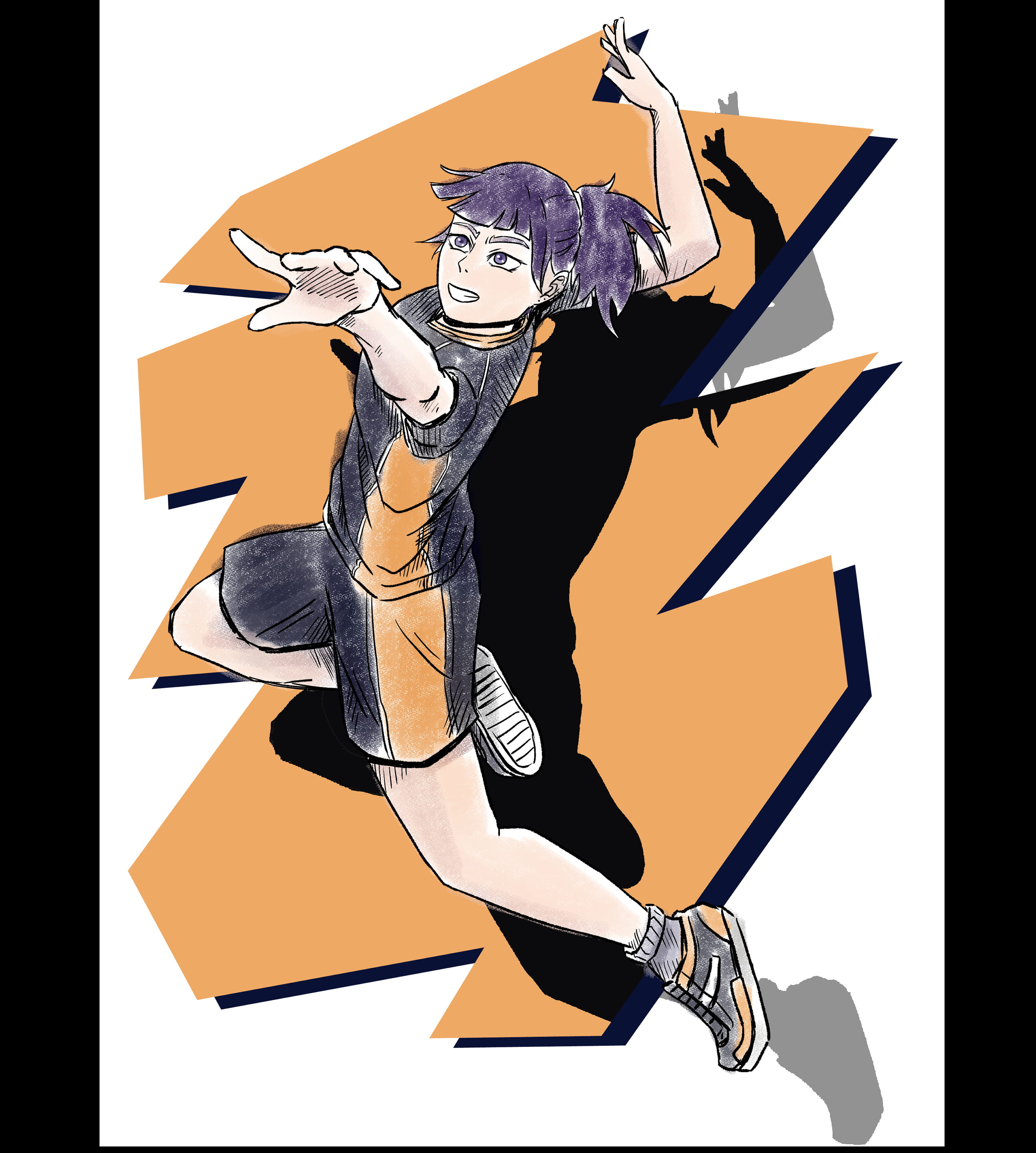 haikyuu character design