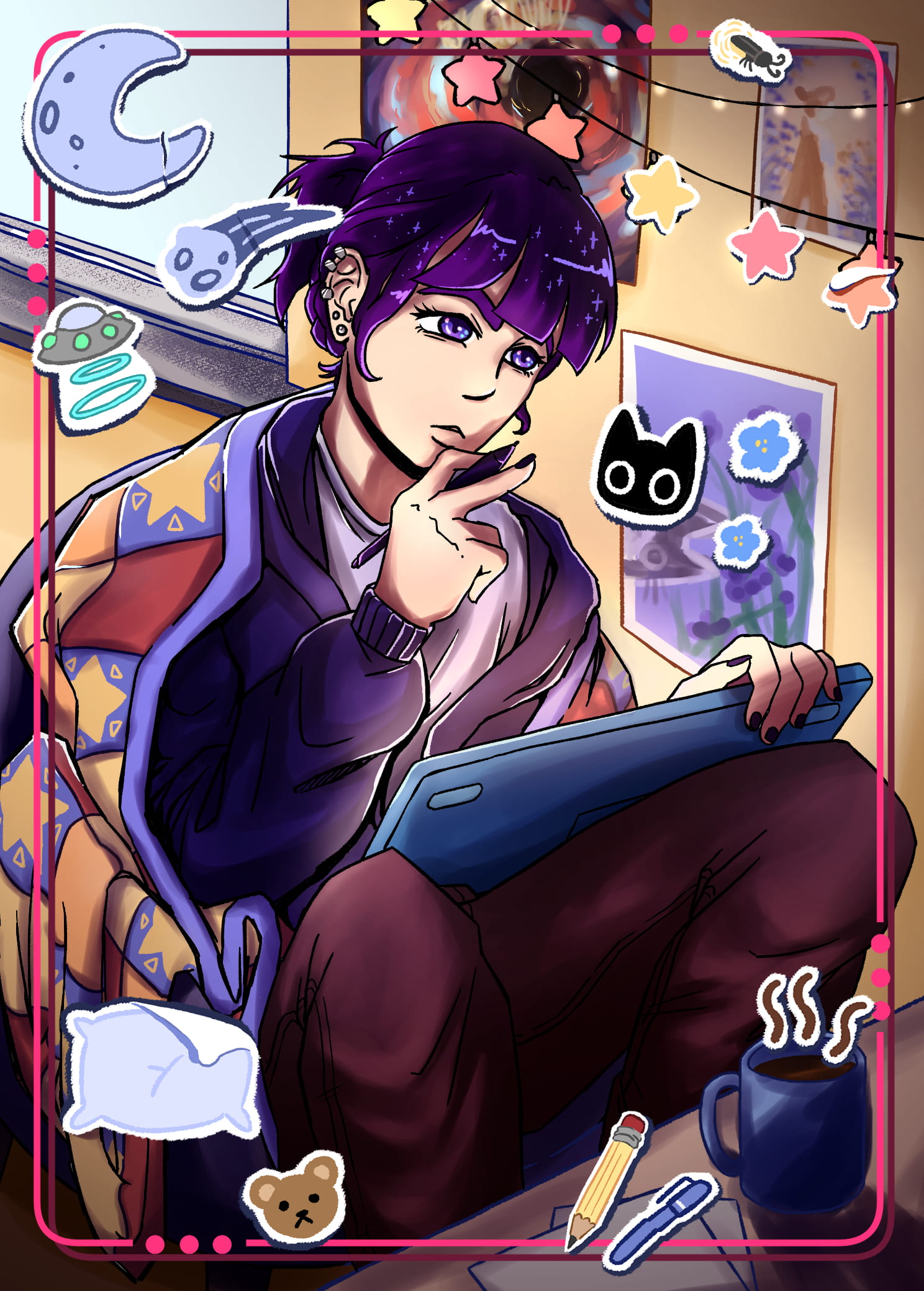 art trading card design