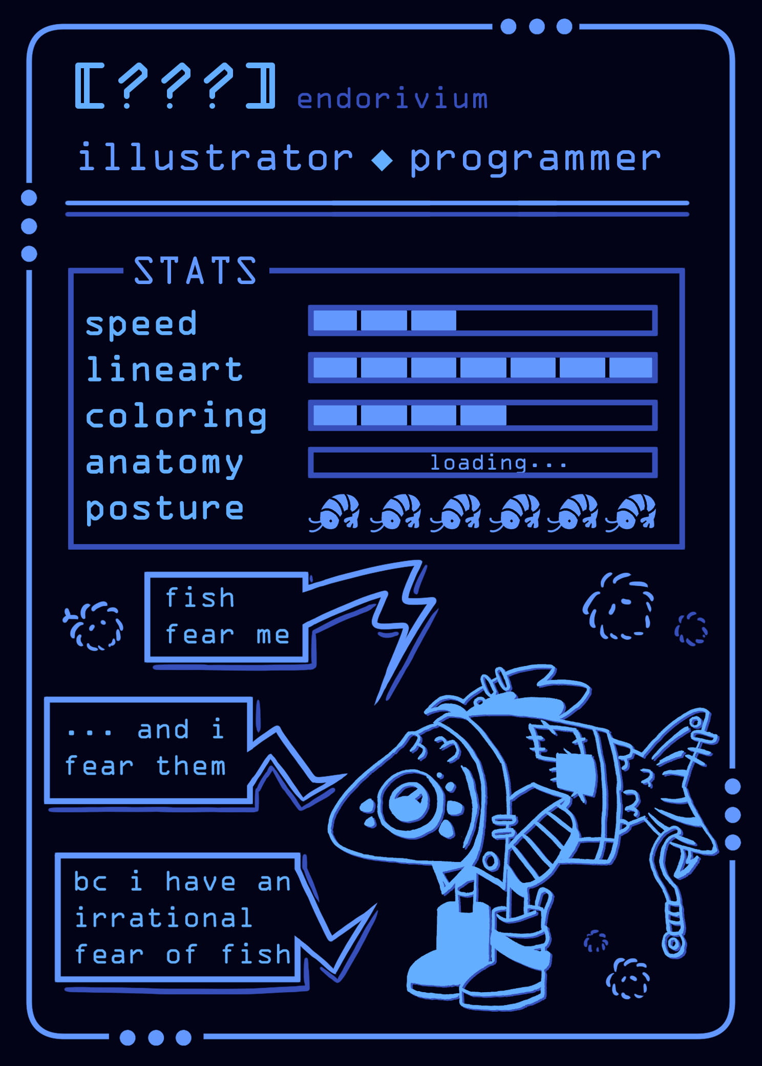 art trading card back design