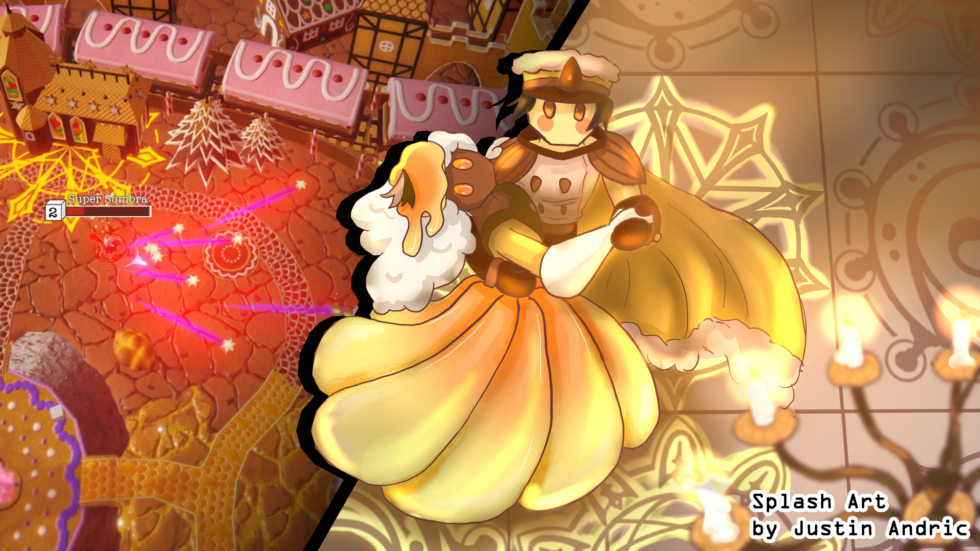 splash art for game 'Bakery Battle'
